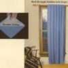 Homespun Double Lined Dual Header Curtain Panel