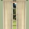 Lucerne Semi Sheer Two Way Rod Pocket Curtain Panel - Image 3
