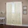 Francesca Embroiderd Crewel Sheer Panel