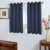 Grasscloth Grommet Shortie Panel