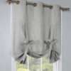 Prescott (Alcove) Aqua Tie Up Shade - Image 3