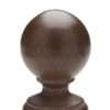 Smooth Ball Wood Finial - Belmont - Image 3