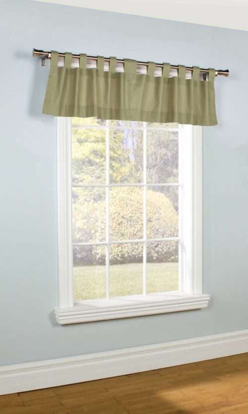 Tab Top Valance - Weathermate Solid - Thermalogic