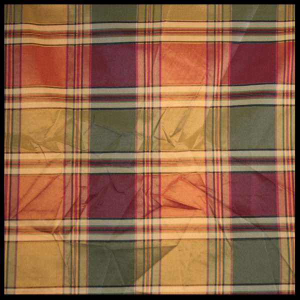 Burroughs Plaid Tie Up Valance - CLOSING OUT - Image 2