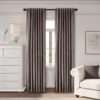 Velvet Dual Header Curtain Panel - Thermal and Black Out - Clearance - Image 3
