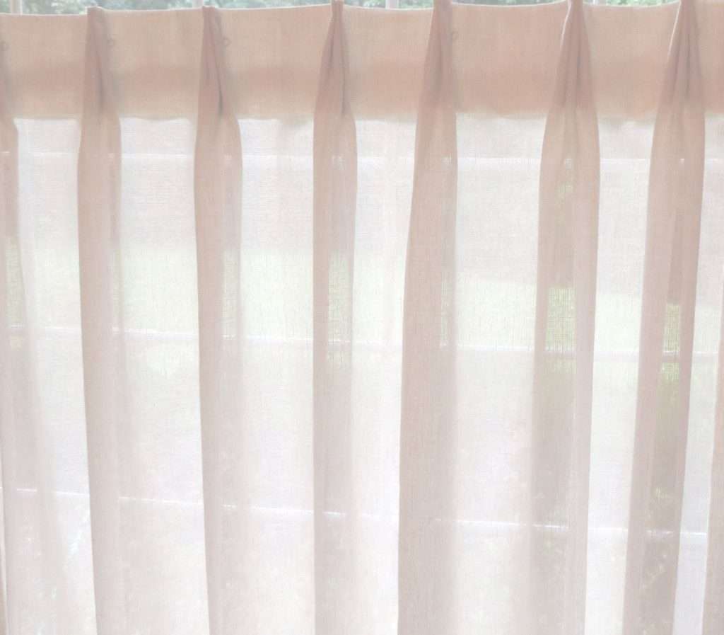 LAUREN - Pinch Pleated Sheers 2 to 1 Fullness - CUSTOM | The Curtain Shop