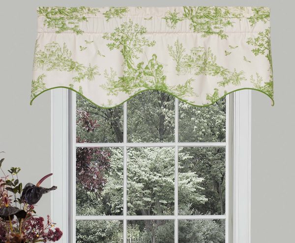 Empress Filler Valance - Bouvier Green by Thomasville