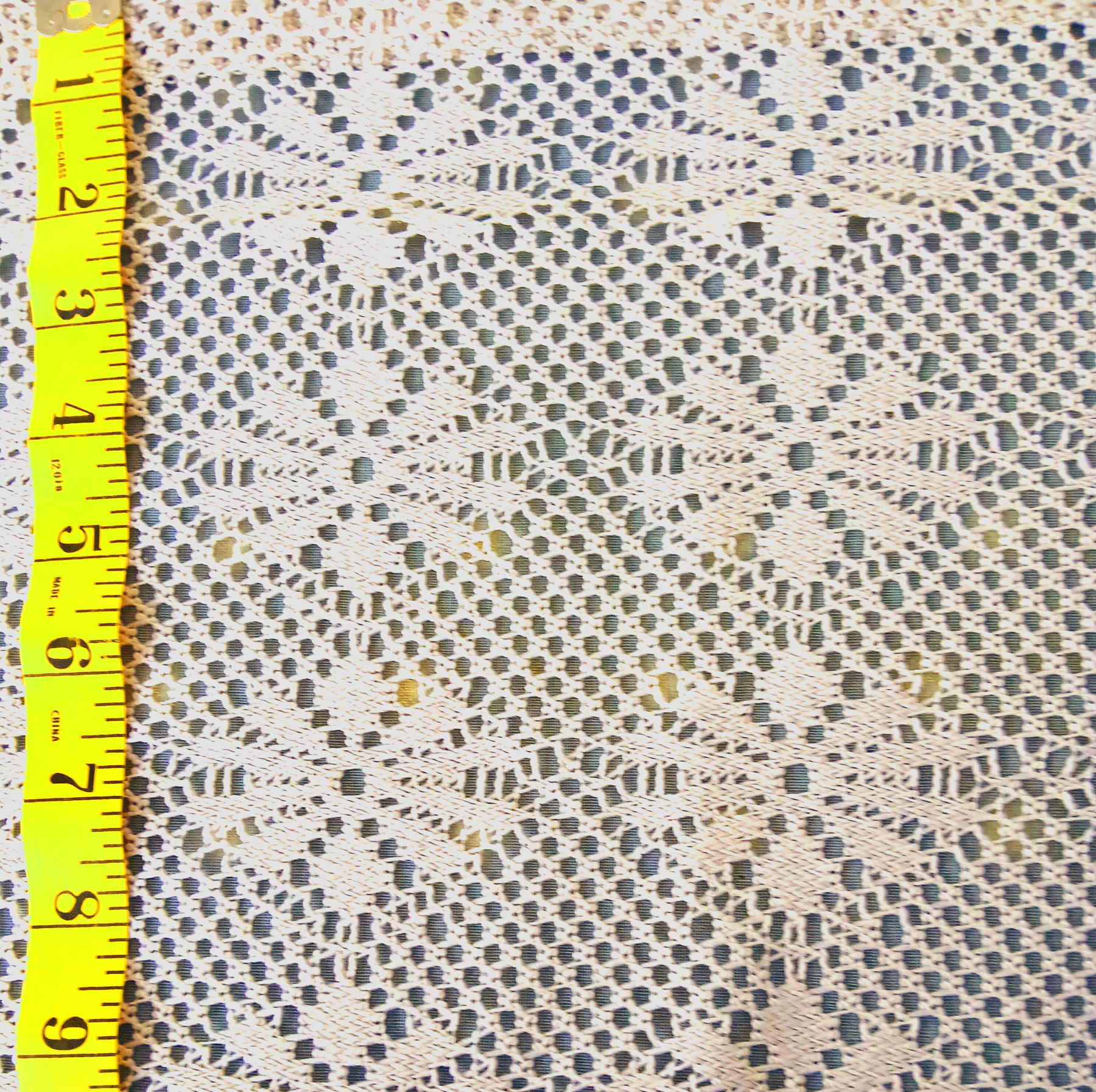 Crochet Lace Panel/Valance - Image 3