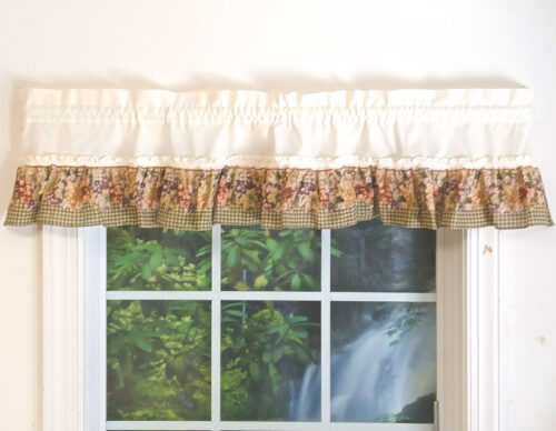 Tuscan Hills Purple- Kitchen Valance