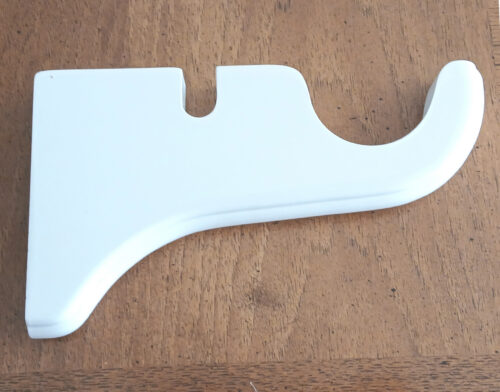 Double Bracket for 2 Inch Curtain Rod with Utility Rod - Kirsch